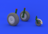 Eduard 632024 Ju 88 wheels late 1/32 (Revell)